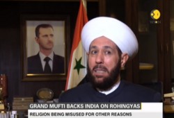 مفتي بشار الأسد ينحاز إلى حكومة ميانمار ضد مسلمي الروهينغا