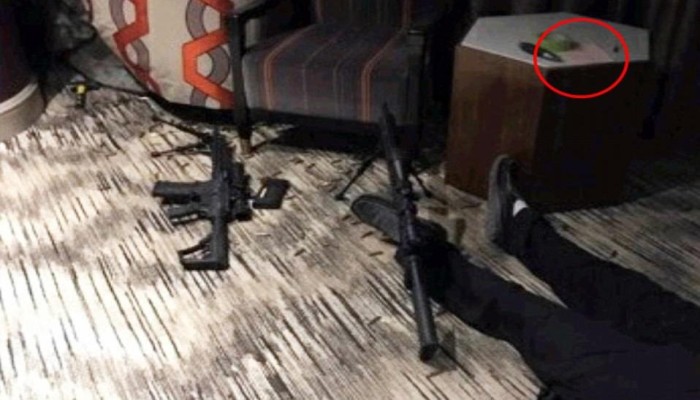 بالصور.. هذا ما عُثر عليه في غرفة "سفاح لاس فيغاس"