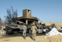 مقتل وجرح قوات للجيش المصري في هجوم بسيناء