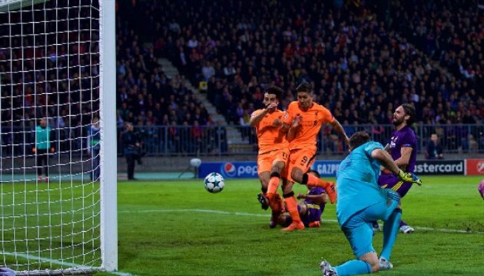 ثلاثي رعب ليفربول بقيادة صلاح يسحق ماريبور بسباعية في دوري الأبطال