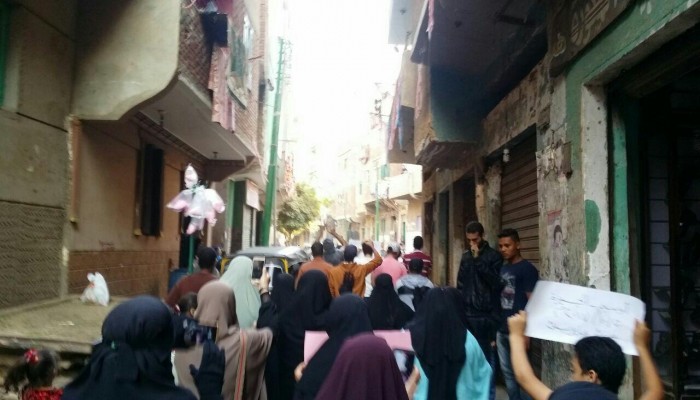 أوسيم تتظاهر ضد القمع والافقار في جمعة رافضينك