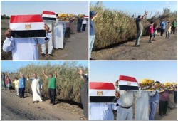 أهالي بلقاس والمنزلة يرفعون شعار.. " ارفضوا السيسي الفاشل"