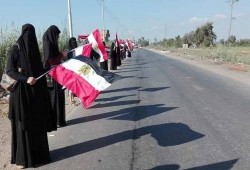 تحت شعار "رفضينك" ..أهالي نبروه يتظاهرون رفضا لحكم السيسي