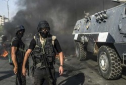 مقتل 16 من قوات داخلية الانقلاب في اشتباكات مسلحة بالواحات