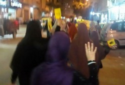 فعالية ليلية لحرائر بالنواتية بالإسكندرية تنديدا بالأوضاع المعيشية