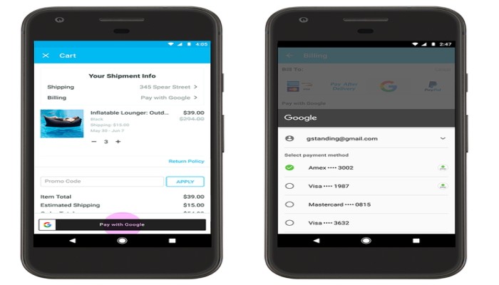 جوجل تطرح خدمة الدفع الجديدة Pay with Google