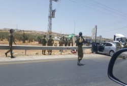 الإعلام الصهيوني: محاولة دهس جنود إسرائيليين قرب رام الله