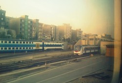 سكة حديدية تربط إيران بالعراق