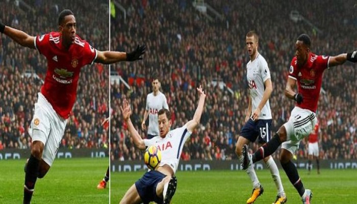 يونايتد يعود للانتصارات بالضربة القاضية لتوتنهام ويواصل ملاحقة السيتي