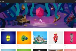 جوجل تطلق مكتبة مجانية للنماذج الثلاثية الأبعاد