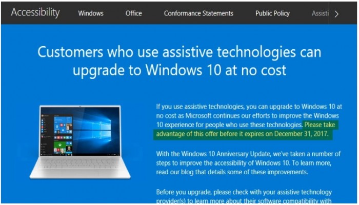 مايكروسوفت تعلن نهاية ترقيات ويندوز 10 المجانية