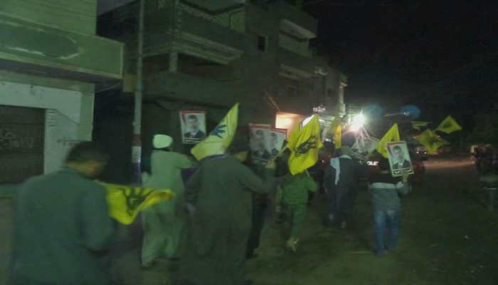 ثوار العدوة بالشرقية يواصلون التظاهر في أسبوع "الشباب فين"