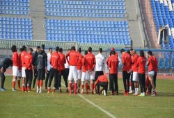 المنتخب يختتم استعدادته لغانا ويطير إلى كيب كوست