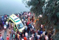 بالأسماء.. مصرع 7 تلاميذ بحادث غرق توك توك بترعة في البحيرة