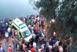 بالأسماء.. مصرع 7 تلاميذ بحادث غرق توك توك بترعة في البحيرة
