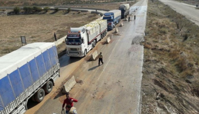 استئناف العمل في أتوستراد "حلب - دمشق" بعد توقف لـ 6 أعوام