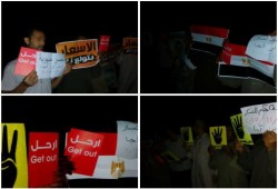 مسيرة ليلية لثوار أجا بالدقهلية للمطالبة برحيل العسكر