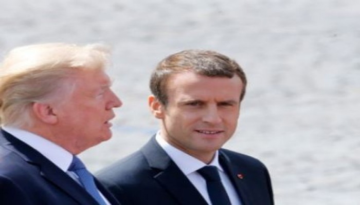 واشنطن: ترامب وماكرون متفقان على مواجهة حزب الله وإيران