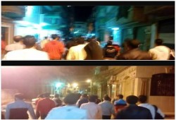 ثوار كفر الدوار يهتفون ضد العسكر فى مسيرة طافت شوارع المدينة