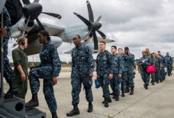 مقتل 11 عسكريا أمريكيا بتحطم طائرة في بحر الفلبين