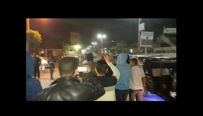 مسيرة لشباب ضد الانقلاب بأبو المطامير تطالب بإسقاط العسكر