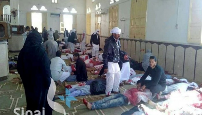 "حماس" تدين استهداف مسجد الروضة بسيناء