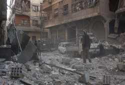 مقتل 18 مدنيا بقصف جوي للنظام السوري على غوطة دمشق الشرقية