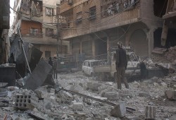 مقتل 18 مدنيا بقصف جوي للنظام السوري على غوطة دمشق الشرقية