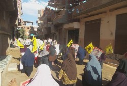 "ثوار العدوة يرفضون الإنتهاكات بحق الرئيس مرسي "