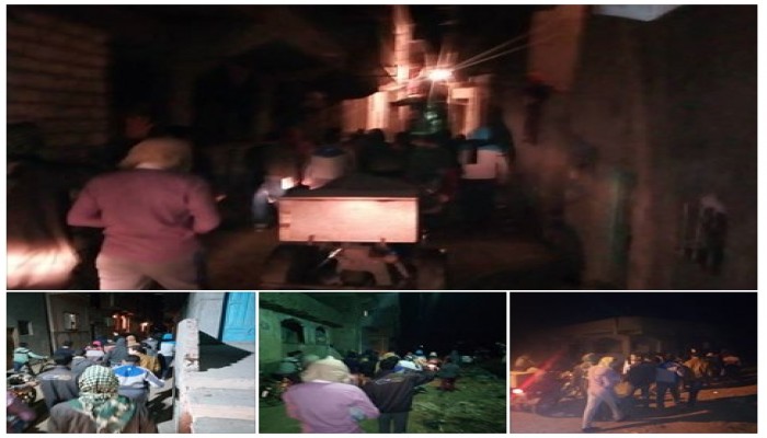 مسيرة ليلية لأهالي مدينة حوش عيسى تنديداً بإخفاء "سمية ماهر" و16 آخرين