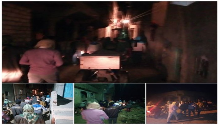 مسيرة ليلية لأهالي مدينة حوش عيسى تنديداً بإخفاء "سمية ماهر" و16 آخرين
