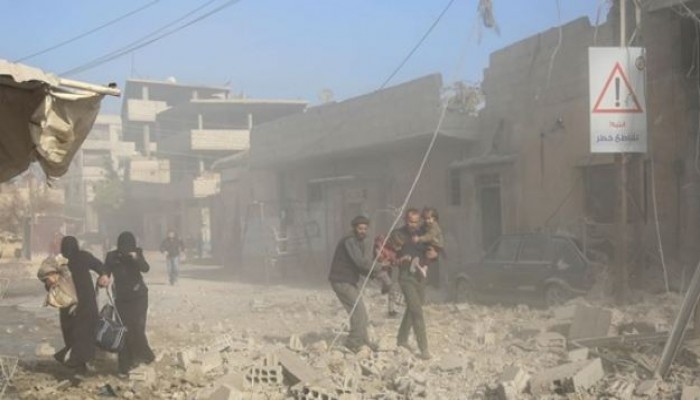 مقتل وإصابة العشرات في قصف روسيا والنظام لغوطة دمشق