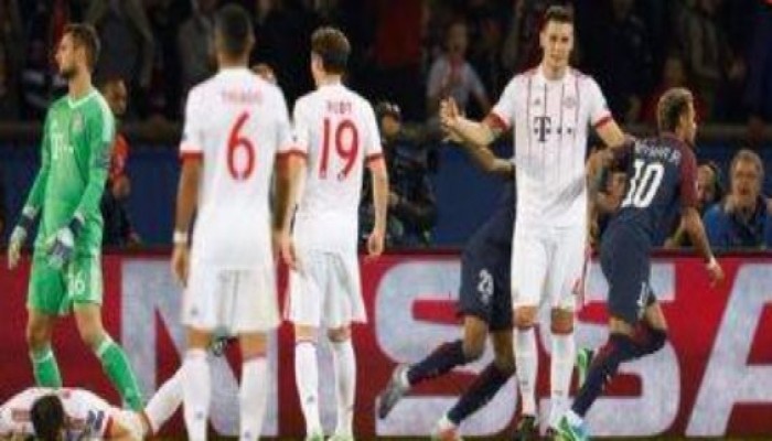 مواجهة ثأرية بين بايرن ميونخ وباريس سان جيرمان فى دورى الأبطال