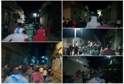 "القدس عاصمة فلسطين الأبدية" شعار اولتراس مصر سياسى بحوش عيسى في مسيرة ليلية