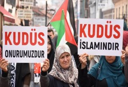 الشارع التركي ينتفض غضبا ضد الاعتراف بالقدس عاصمة لإسرائيل