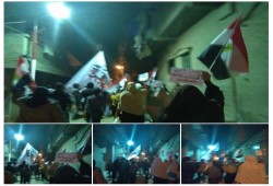 مسيرة ليلية لأهالي كفرالدوار تأكيداً على إسلامية "القدس"