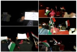 مسيرة ليلية لشباب ابوالمطامير تحت عنوان "القدس عاصمة فلسطين"