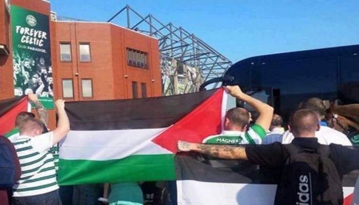 جماهير سيلتيك الأسكتلندي ترفض قرار ترامب بشأن القدس