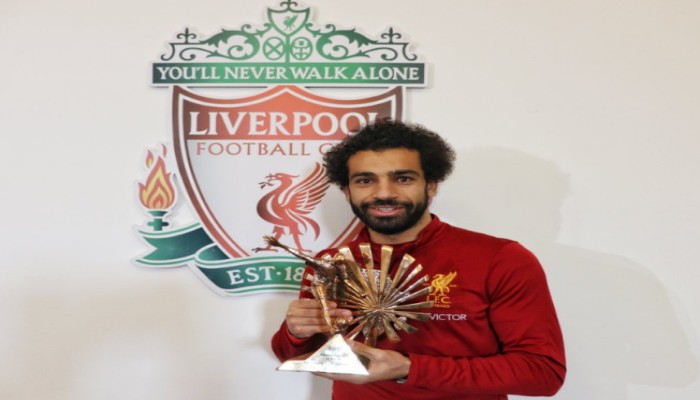 صلاح يتوج بجائزة بي بي سي لأفضل لاعب إفريقي