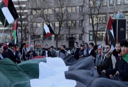 وقفة في لاهاي الهولندية ضد قرار ترامب بشأن القدس