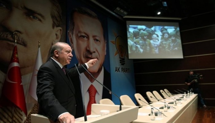 أردوغان يجدد مهاجمة واشنطن ويصف إسرائيل بـ"دولة الإرهاب"