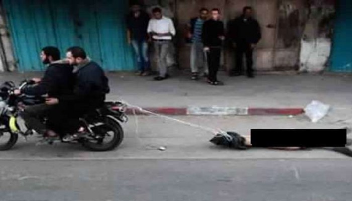 في عهد الانقلاب: سحل مواطن مصري وجره بدراجة بخارية في الأردن