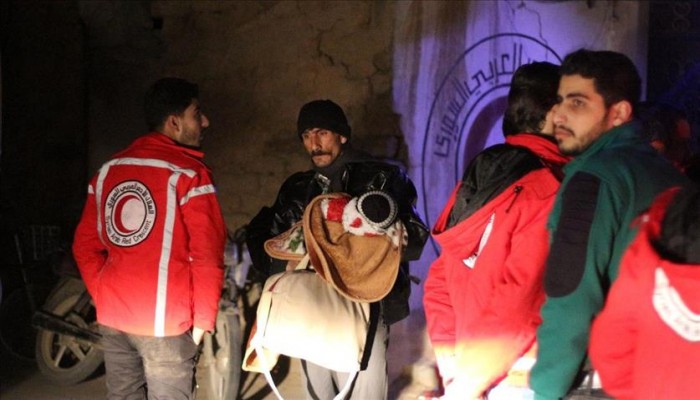 إجلاء 16 مريضا من أصل 29 بغوطة دمشق المحاصرة