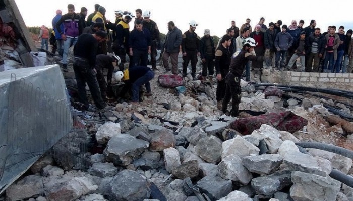 مقتل 7 مدنيين في غارة على ريف إدلب السورية