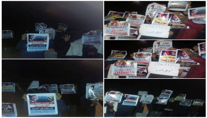 مسيرة ليلية لأهالي حوش عيسى رفضاً للانقلاب الدموي