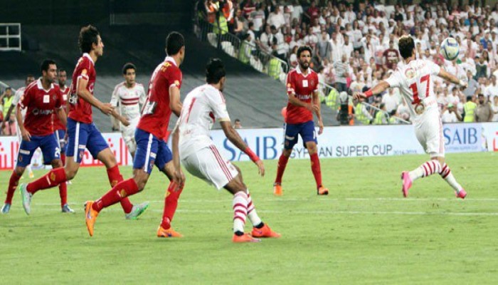 داخلية الانقلاب تطالب اتحاد الكرة بتأجيل مباراة الأهلي والزمالك