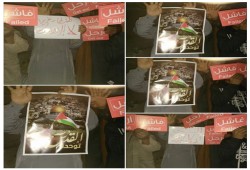 وقفة ليلية لثوار طنطا تنديدا بجرائم الانقلاب في أسبوع "الوفاء للشهداء"