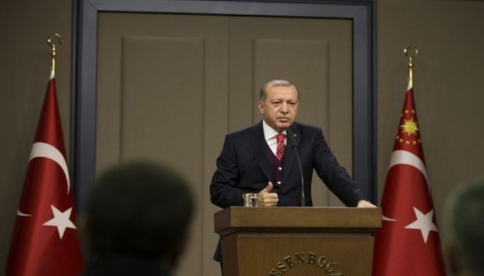 أردوغان: درع الفرات ستستكمل في منبج وعفرين