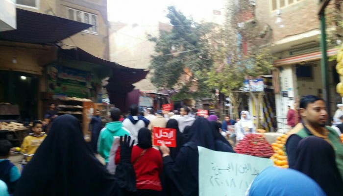 مسيرة ثوار صفط اللبن بالجيزة تندد بالمؤامرة على وعي الشعب