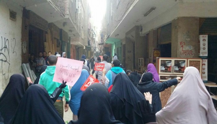 مسيرة لثوار إمبابة بالجيزة في أسبوع "إعلام العار"